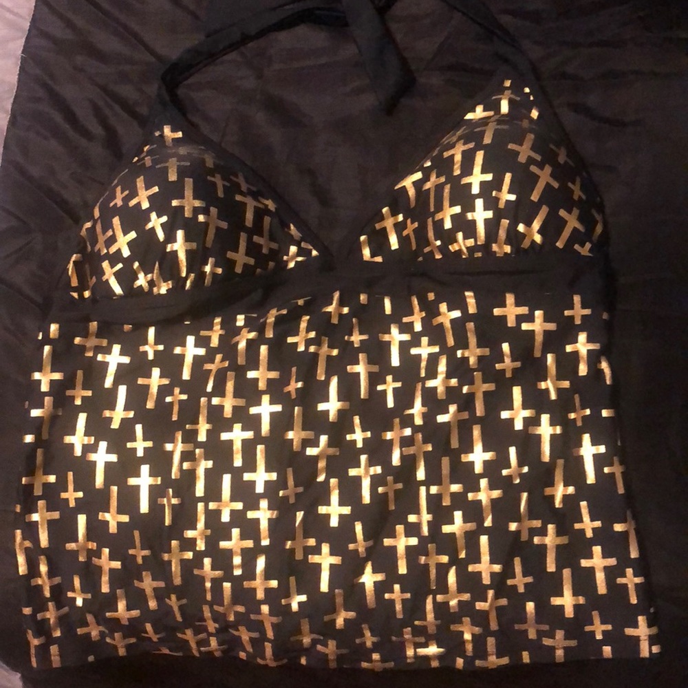 Halter top swimming suit